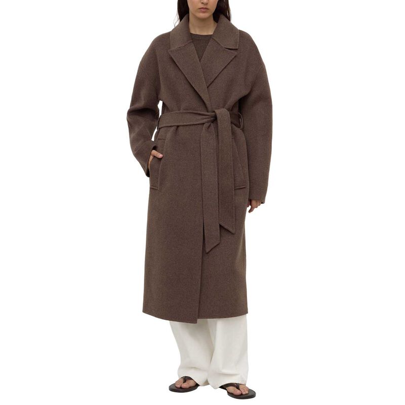 Assembly Label Ivy Wool Coat Cocoa Marle image number 0